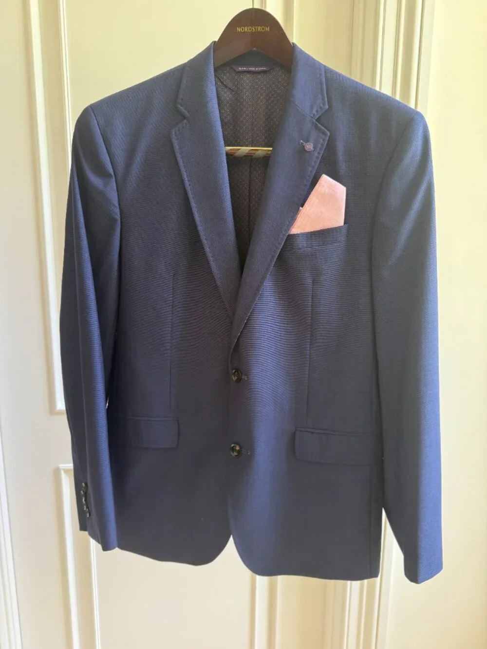 Suit: Ted Baker London, Jay CT Endurance, Navy Blue, 100% Wool
